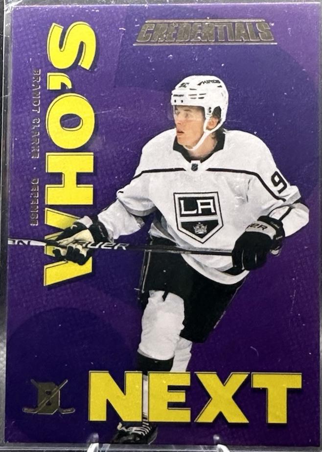 Brandt Clarke #WN-BC Hockey Cards 2023 Upper Deck Credentials Who's Next