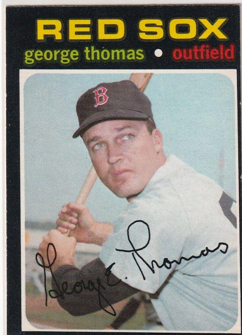 George Thomas #678 1971 O-Pee-Chee Baseball