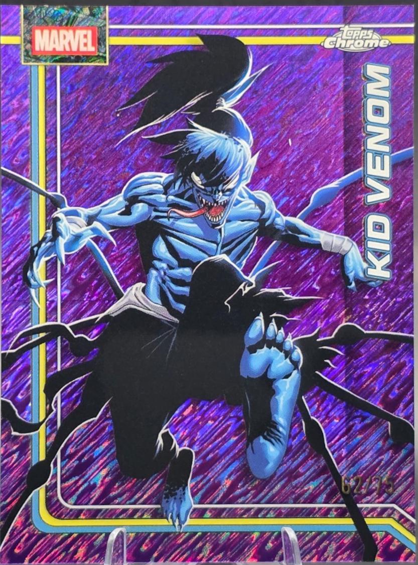 Kid Venom Purple Shimmer Refractor