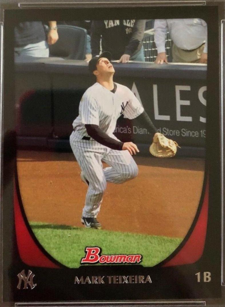 Mark Teixeira #30 Baseball Cards 2011 Bowman