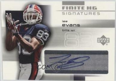 Lee Evans #FS-LE 2004 Upper Deck Finite Signatures Football