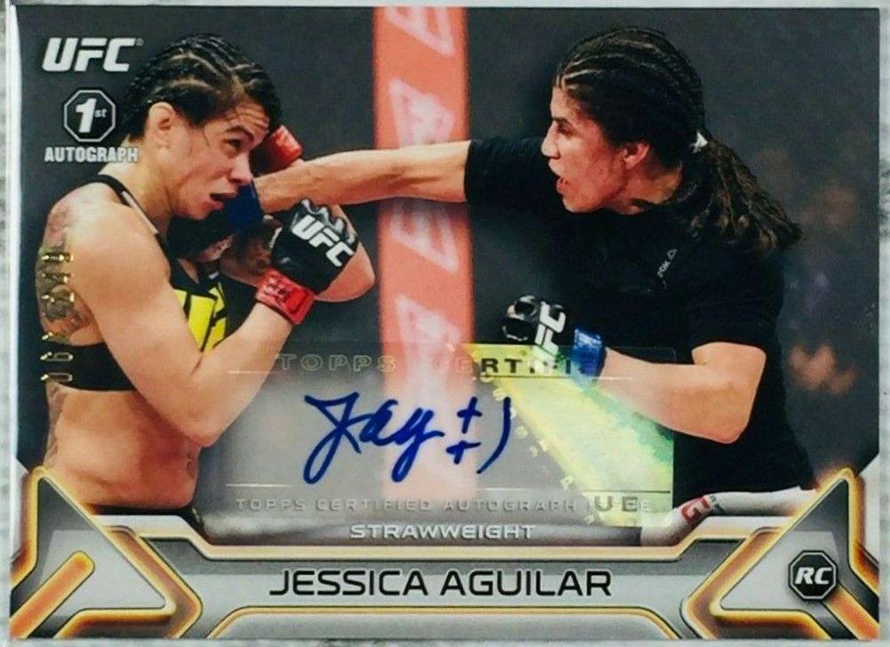 Jessica Aguilar #KA-JAG Ufc Cards 2016 Topps UFC Knockout Autographs