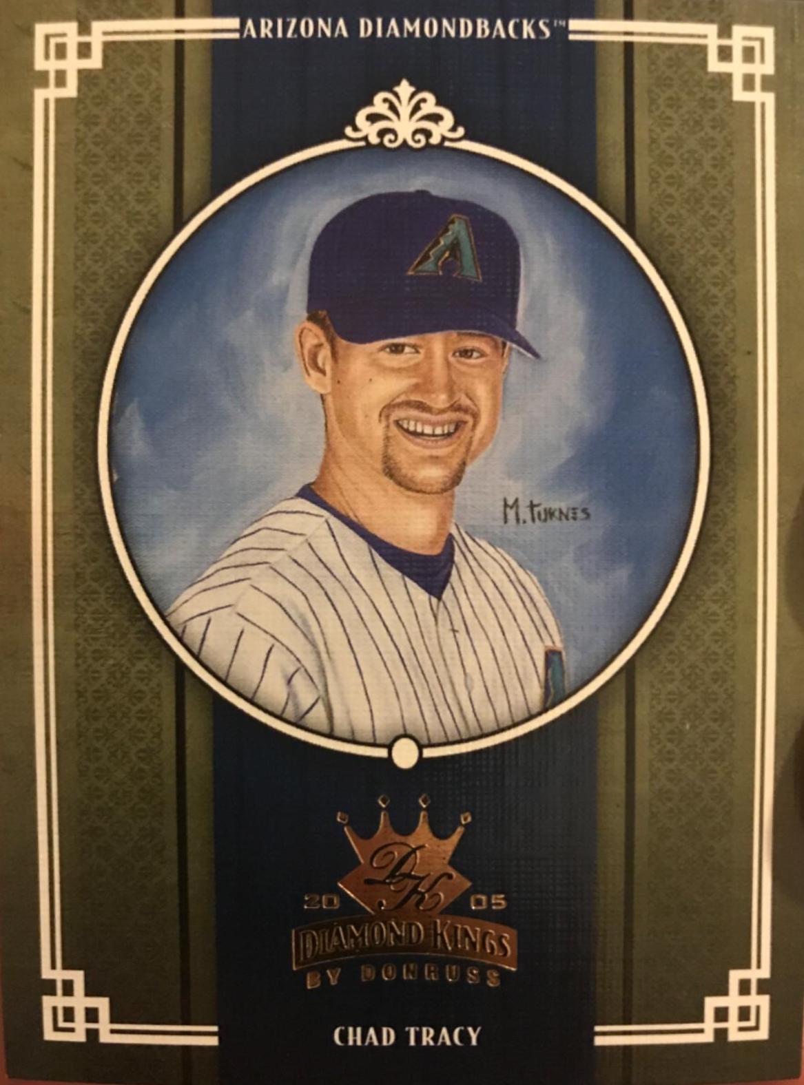 Chad Tracy #15 Baseball Cards 2005 Donruss Diamond Kings