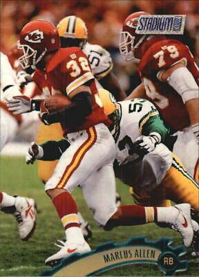 Marcus Allen #3 Football Cards 1997 Stadium Club