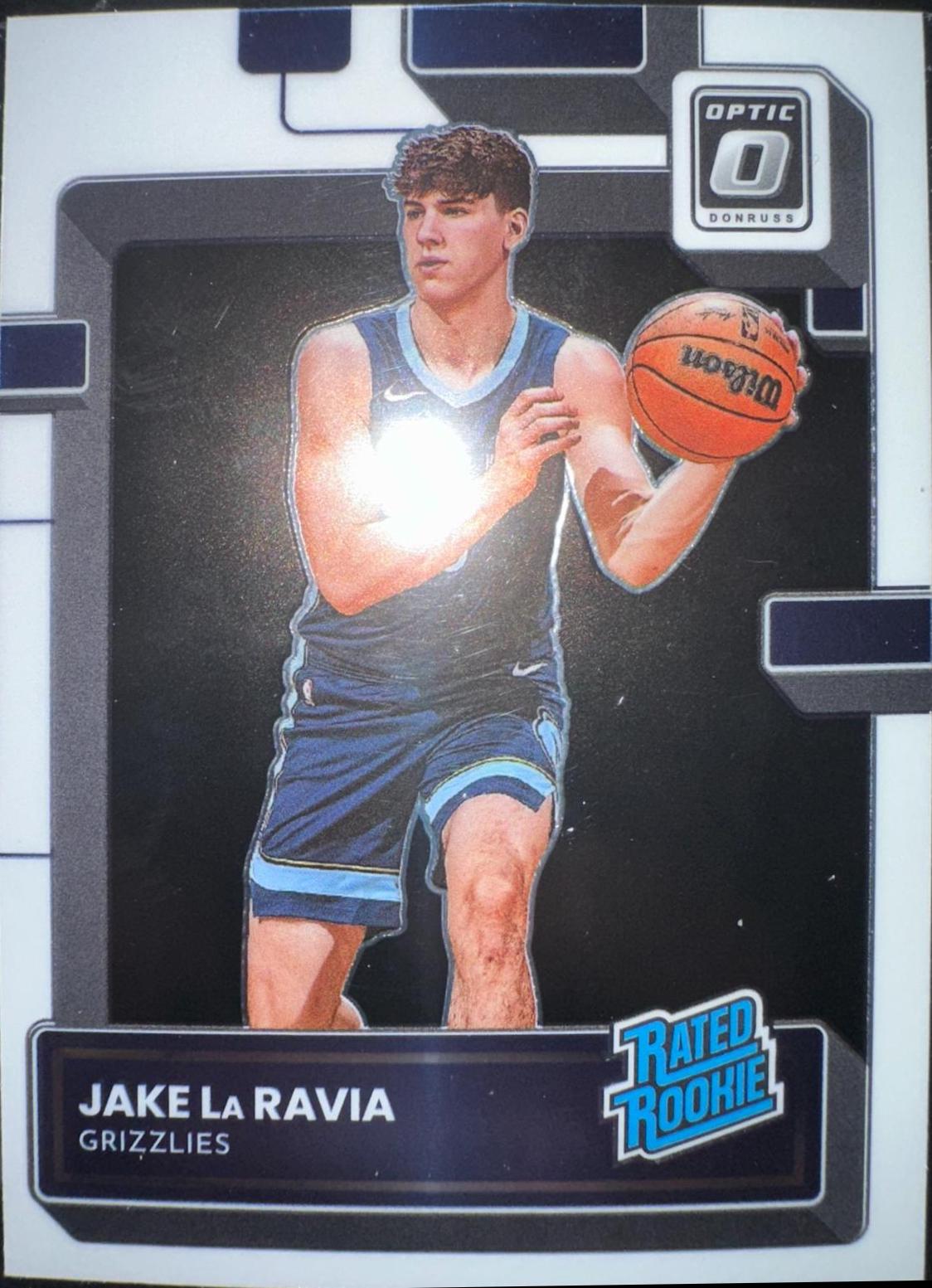 Jake LaRavia #216 Basketball Cards 2022 Panini Donruss Optic