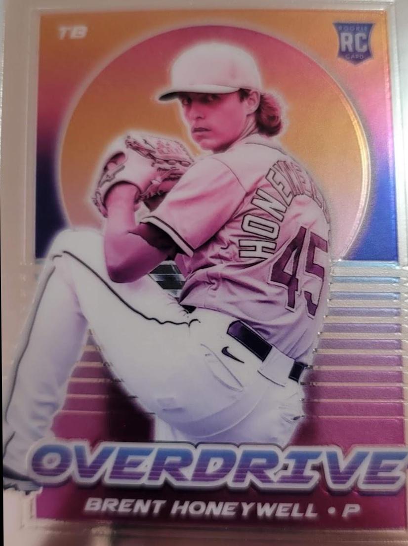 Brent Honeywell #25 Baseball Cards 2021 Panini Chronicles Overdrive
