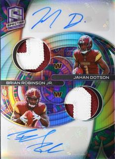 Jahan Dotson, Brian Robinson Jr.