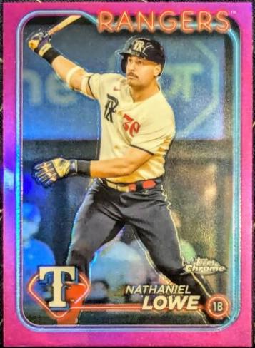 Nathaniel Lowe [Pink Refractor] #252