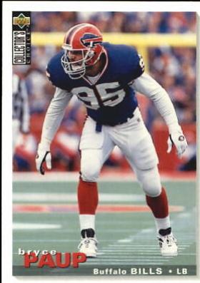 Bryce Paup #U123 Football Cards 1995 Collector's Choice Update