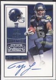 Tyler Lockett [Stiff Arm Autograph Playoff Ticket] #240 Prices