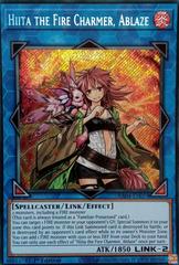 Hiita the Fire Charmer, Ablaze [Secret Rare] RA04-EN074