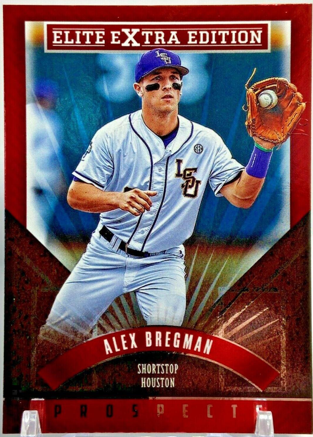 Alex Bregman #3 Baseball Cards 2015 Panini Elite Extra Edition