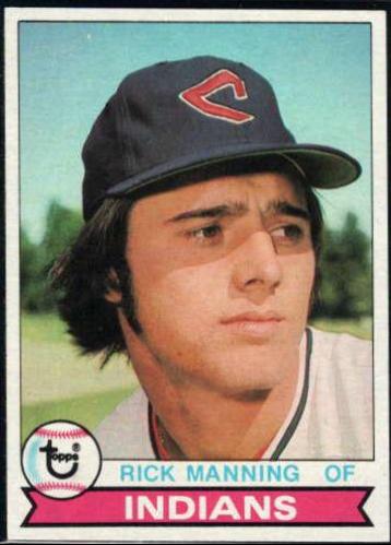Rick Manning #425 Baseball Cards 1979 Topps
