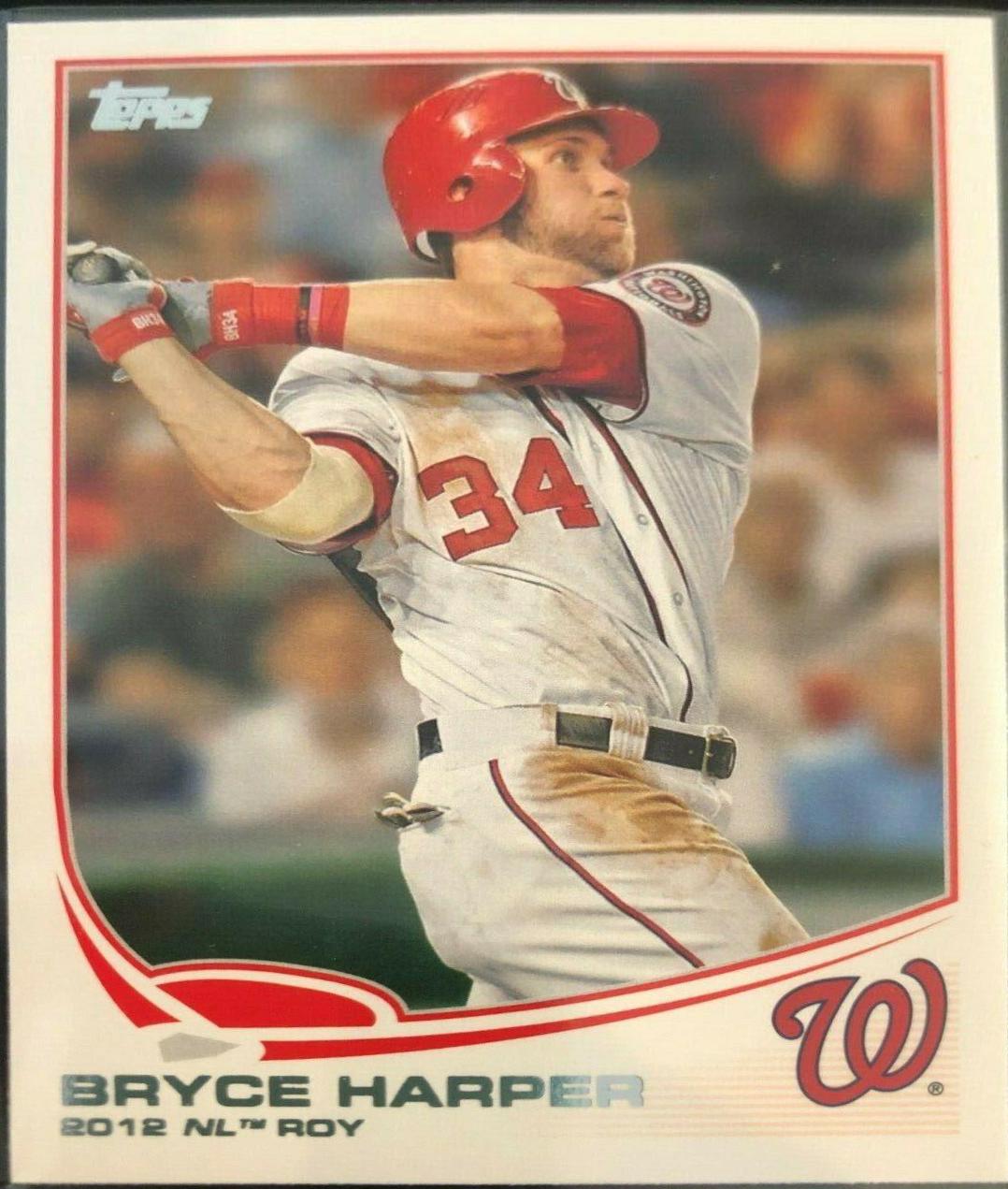 Bryce Harper #369 Baseball Cards 2013 Topps