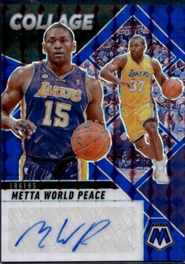 Metta World Peace [Blue] #20