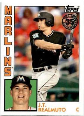 J.T. Realmuto #T84-10 Baseball Cards 2019 Topps 1984 Baseball