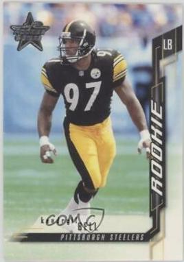 Kendrell Bell #282 Football Cards 2001 Leaf Rookies & Stars