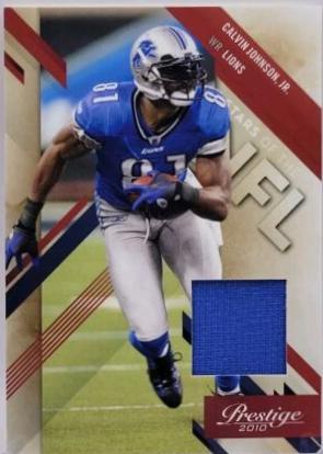 Calvin Johnson #4 Football Cards 2010 Panini Prestige Stars of the NFL