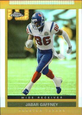 Jabar Gaffney [Chrome Gold Refractor] #106