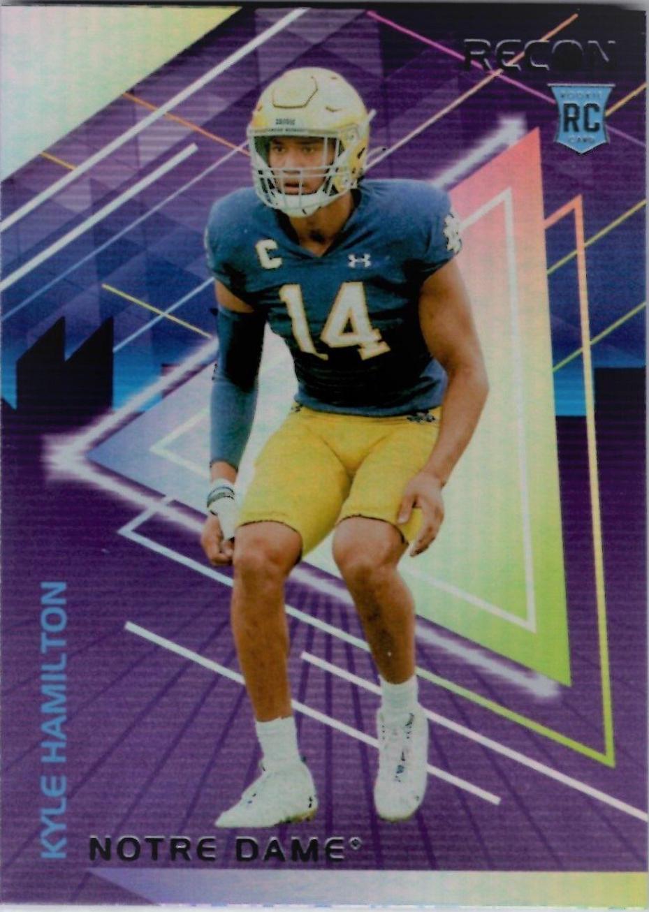 Kyle Hamilton #4 Football Cards 2022 Panini Chronicles Draft Picks Recon