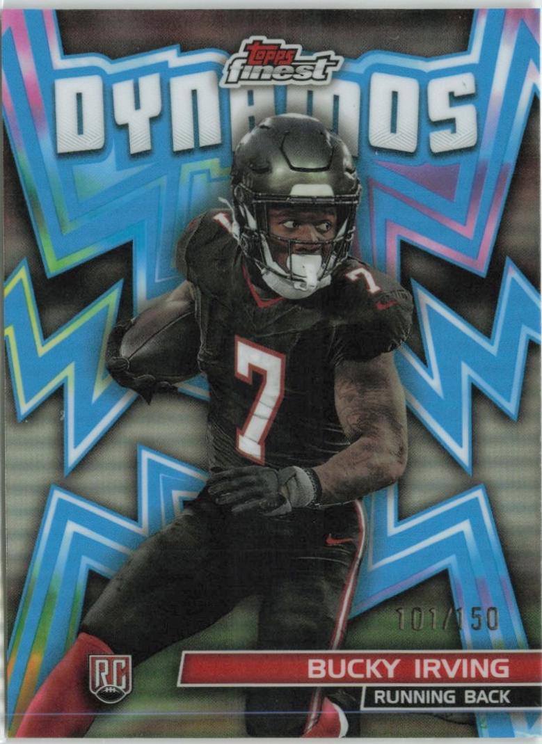 Bucky Irving [Sky Blue Refractor] #DYN-6