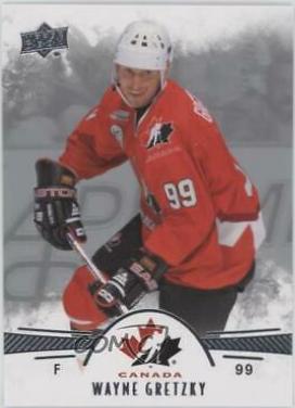 Wayne Gretzky #100 Hockey Cards 2016 Upper Deck Team Canada Juniors