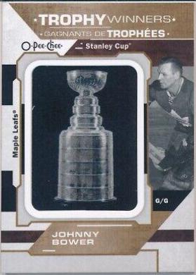 Johnny Bower #P-67 2023 O Pee Chee Trophy Patch Hockey
