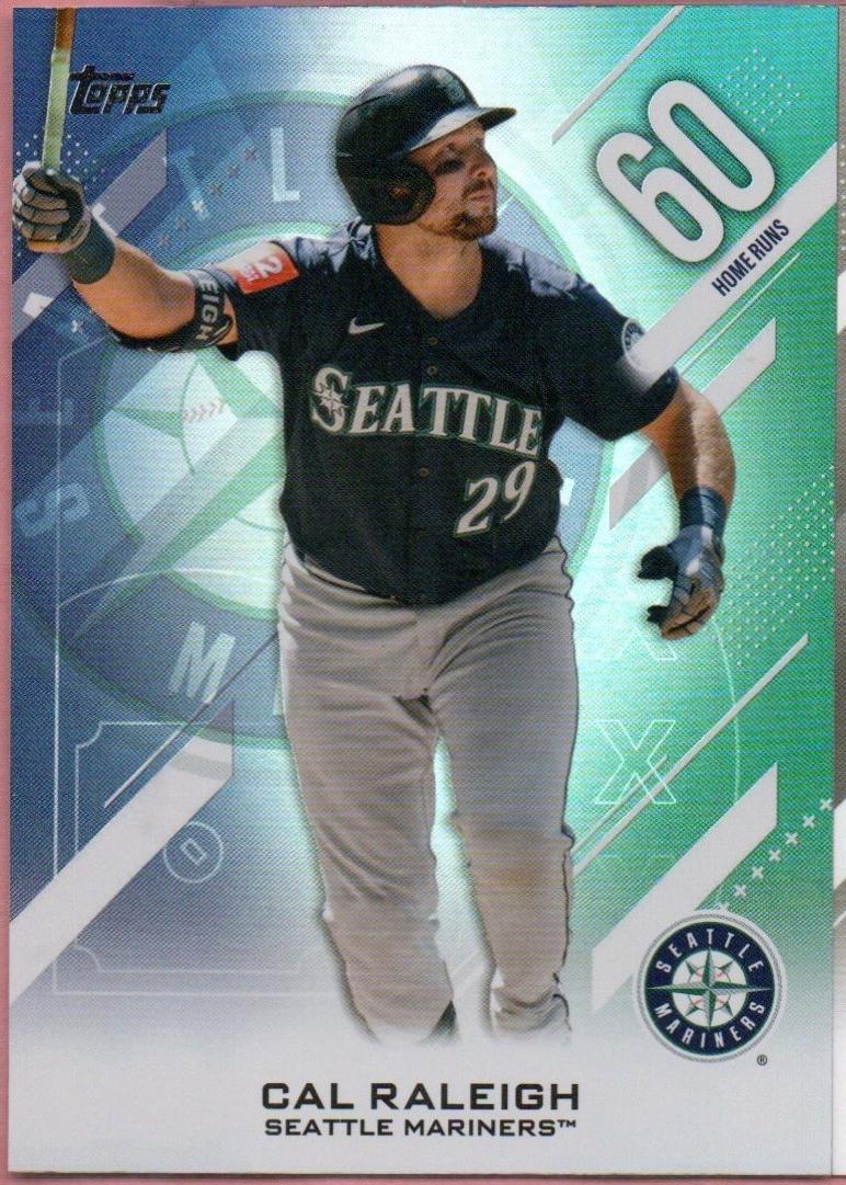 Cal Raleigh #CN-5 Prices | 2026 Topps Series 2 Crooked Numbers ...
