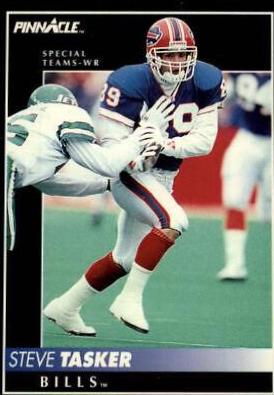 Steve Tasker #14 Football Cards 1992 Pinnacle