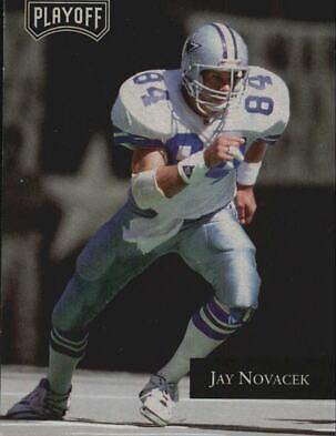 Jay Novacek #32 Football Cards 1992 Playoff