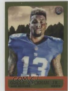 Odell Beckham Jr. #4 Football Cards 2014 Topps Chrome 1963 Minis