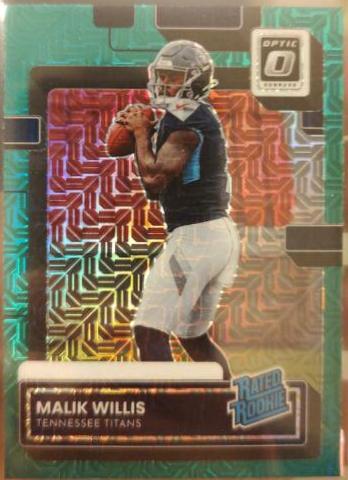 Malik Willis #P-303 2022 Panini Donruss Football