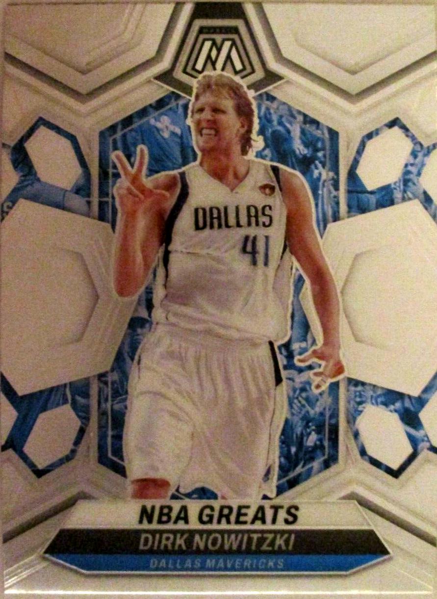 Dirk Nowitzki #298 Basketball Cards 2023 Panini Mosaic