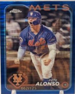 Pete Alonso [Sonar Blue Refractor] #269