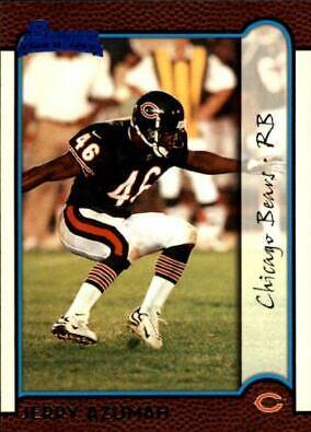 Jerry Azumah #188 Football Cards 1999 Bowman