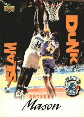 Anthony Mason #SD 37/40 Basketball Cards 1997 Upper Deck Nestle Crunch Slam Dunk Contestants