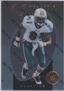 O.J. McDuffie #96 1997 Pinnacle Certified Football