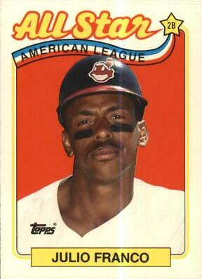 1989 Julio Franco #398