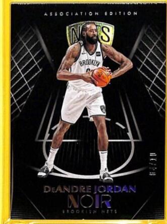 DeAndre Jordan #7 Basketball Cards 2019 Panini Noir