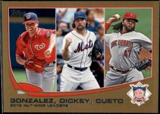 Gio Gonzalez / R.A. Dickey / Johnny Cueto