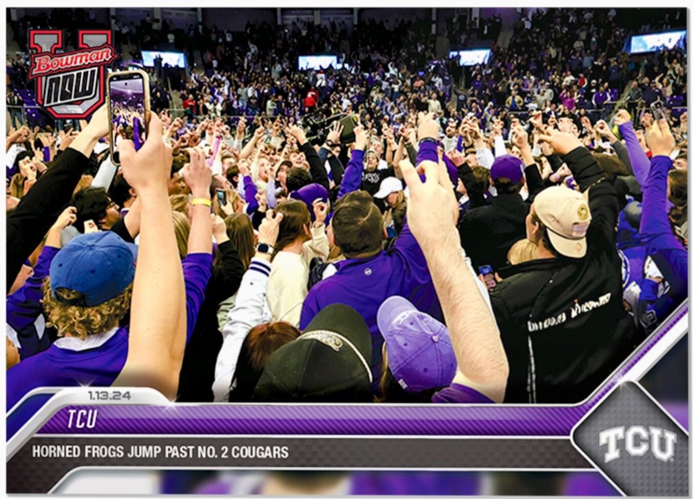 TCU #32 2023 Bowman U Now Basketball