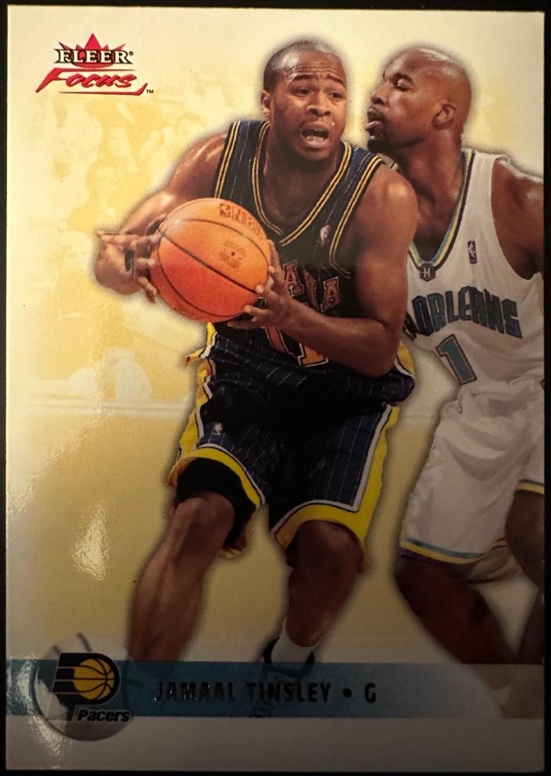 Jamal Tinsley #54 Basketball Cards 2003 Fleer Focus