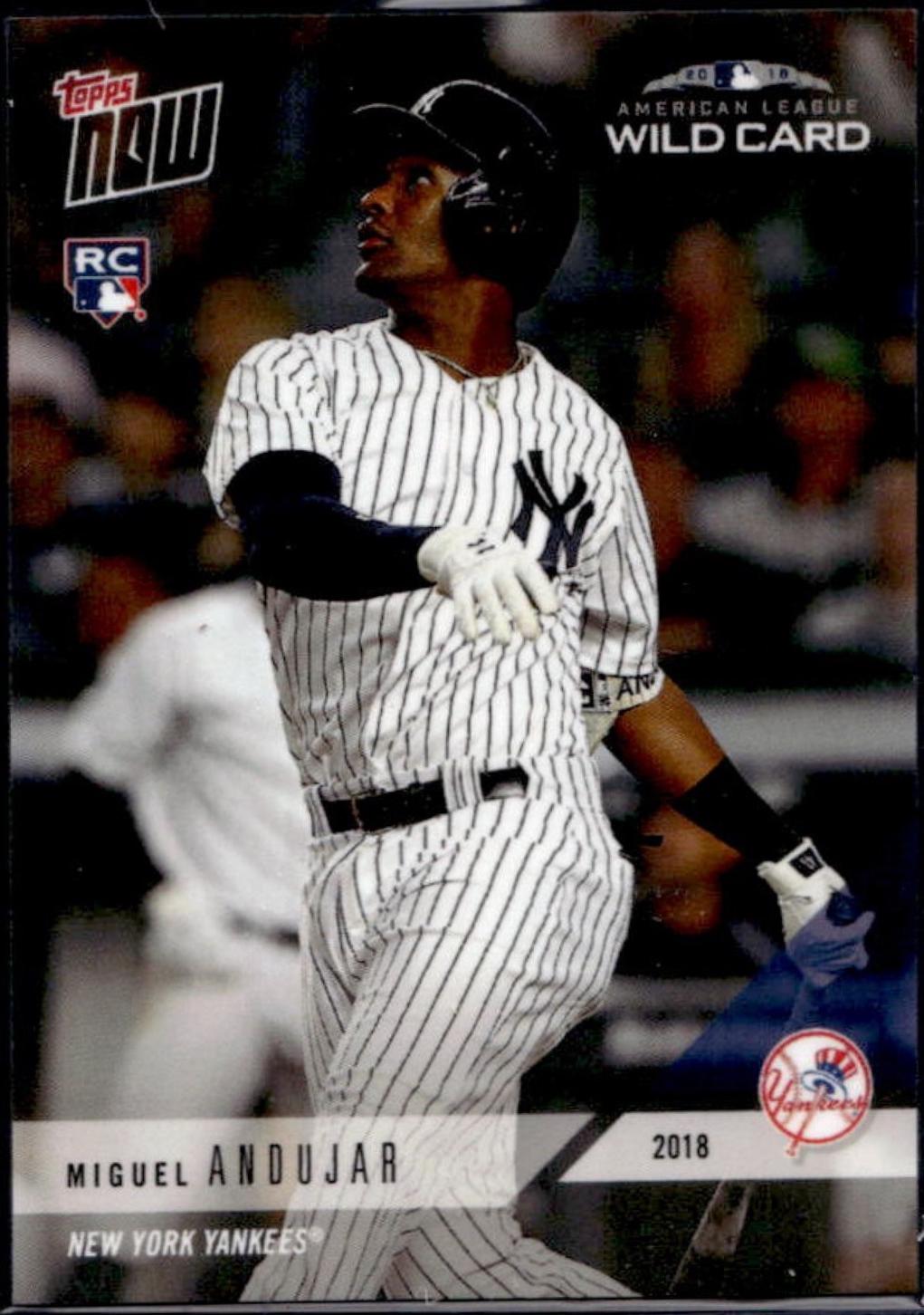 Miguel Andujar #PS-62 2018 Topps Now Postseason Baseball