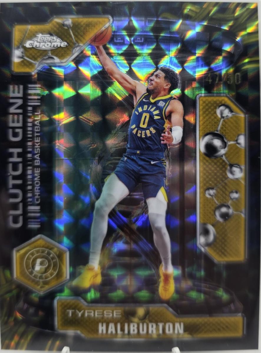 Tyrese Haliburton [Refractor Gold Geometric] #CG-7 Prices | 2025