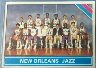 New Orleans Jazz Checklist