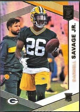 Darnell Savage Jr. #183 Football Cards 2019 Panini Donruss Elite