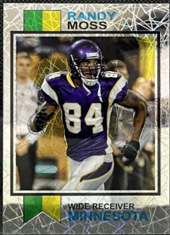 Randy Moss [Lazer Refractor] #1973-17