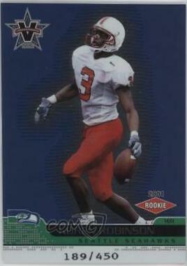 Koren Robinson #147 2001 Pacific Vanguard Football