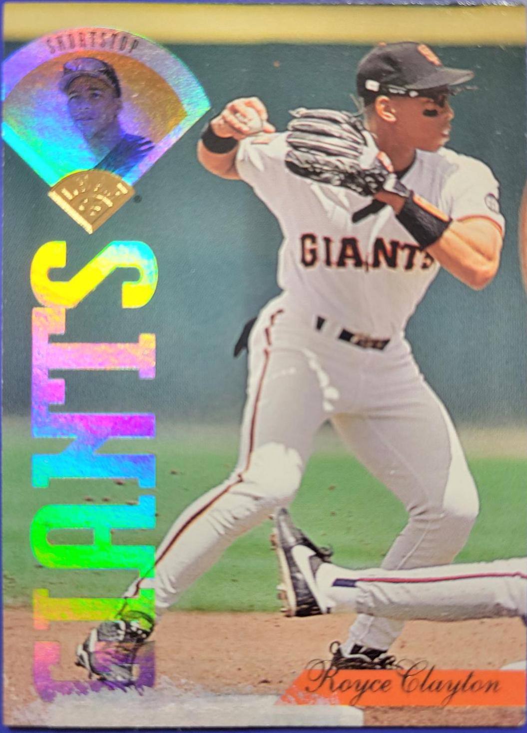 Royce Clayton #33 Baseball Cards 1995 Leaf