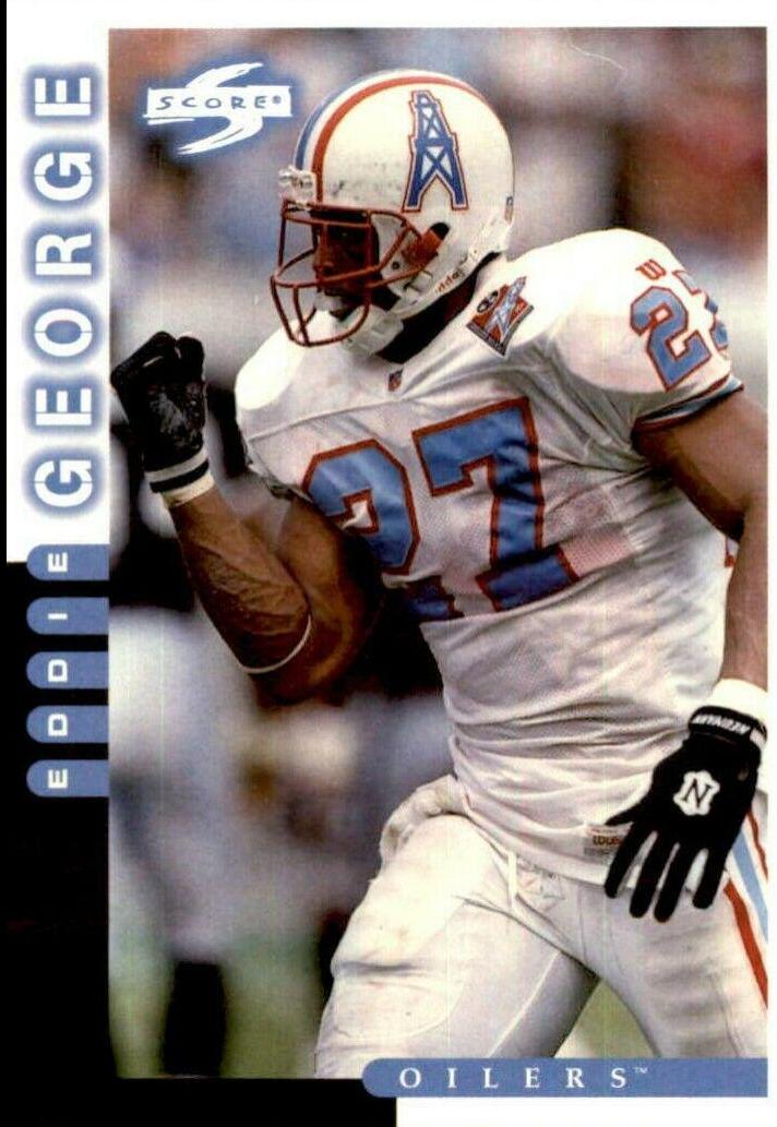 Eddie George #43 Football Cards 1998 Panini Score